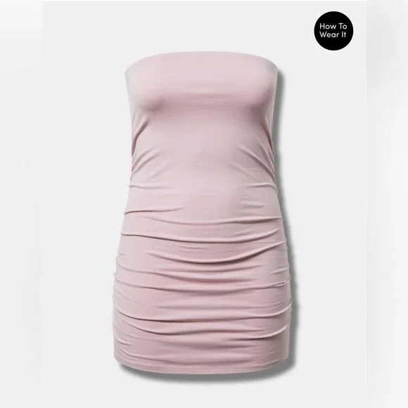 Torrid Foxy Ruched Tube Top - Picture 7 of 8